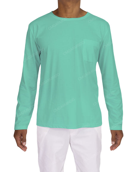 Long Sleeve Boat Neck T-shirt