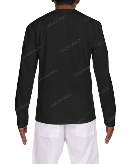 Long Sleeve Henley T-shirt