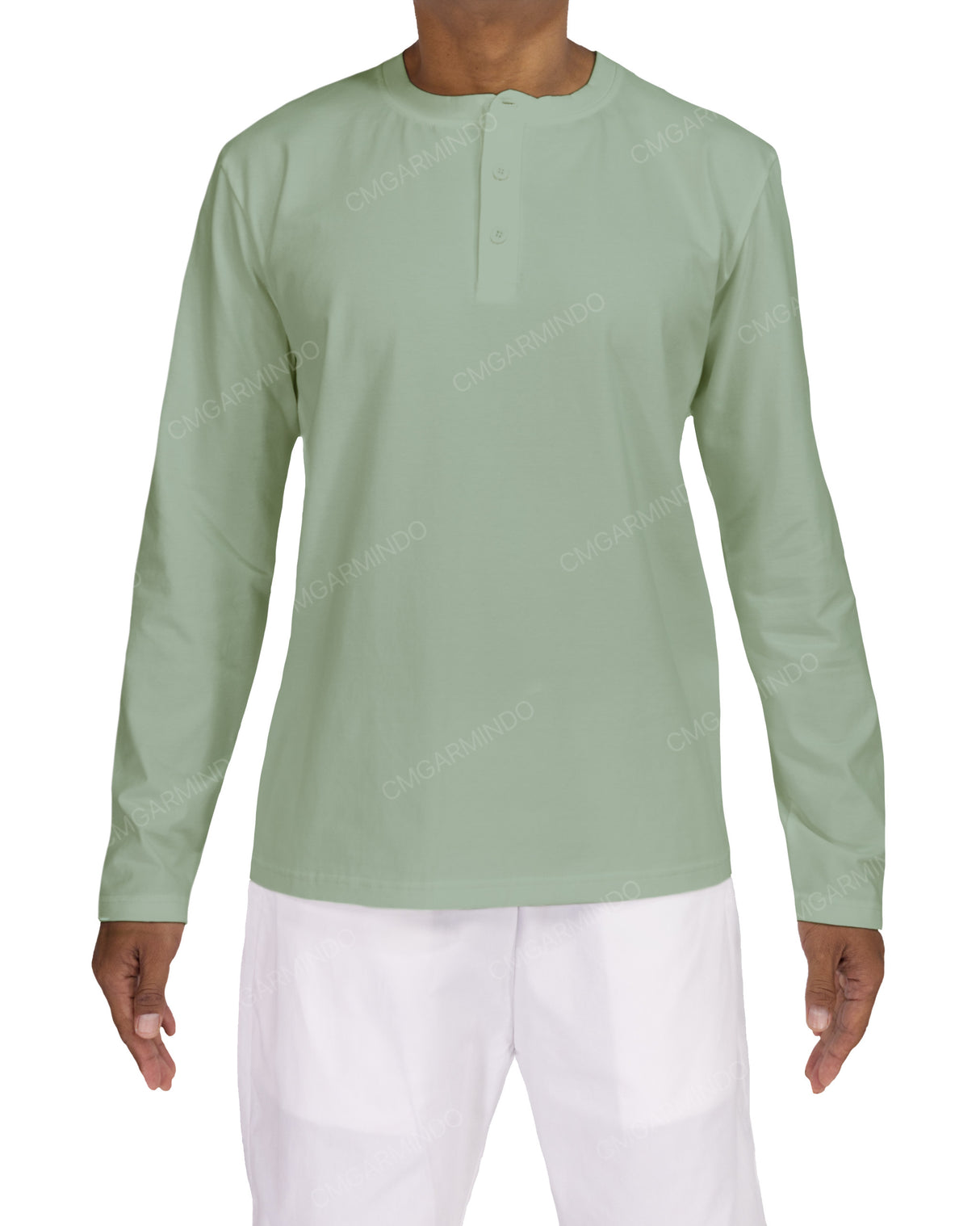 Long Sleeve Henley T-shirt