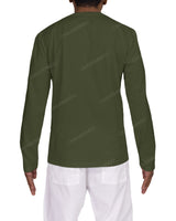 Long Sleeve Henley T-shirt