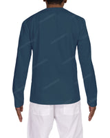 Long Sleeve Henley T-shirt