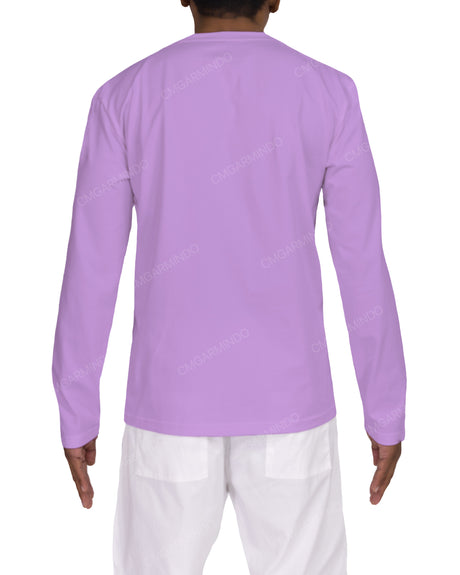 Long Sleeve Henley T-shirt