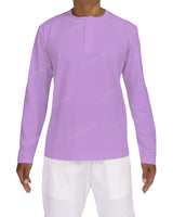 Long Sleeve Henley T-shirt
