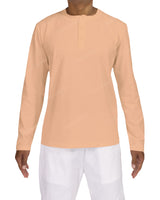 Long Sleeve Henley T-shirt