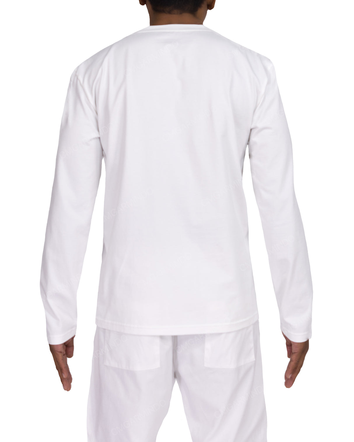 Long Sleeve Henley T-shirt