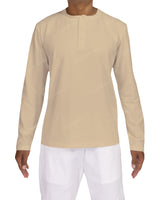 Long Sleeve Henley T-shirt
