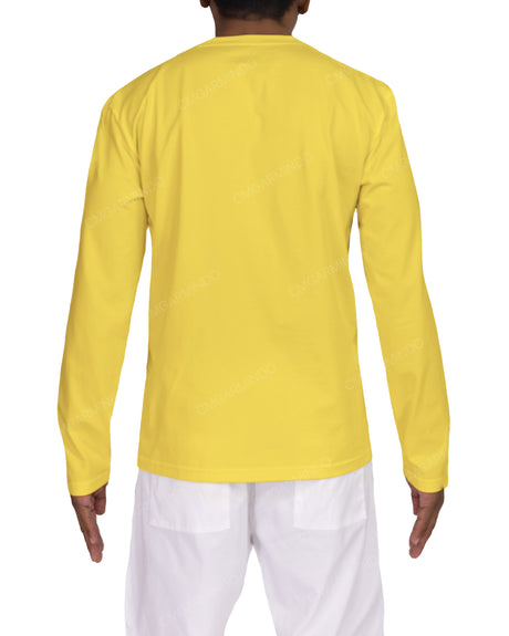 Long Sleeve Henley T-shirt