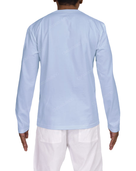 Long Sleeve Henley T-shirt