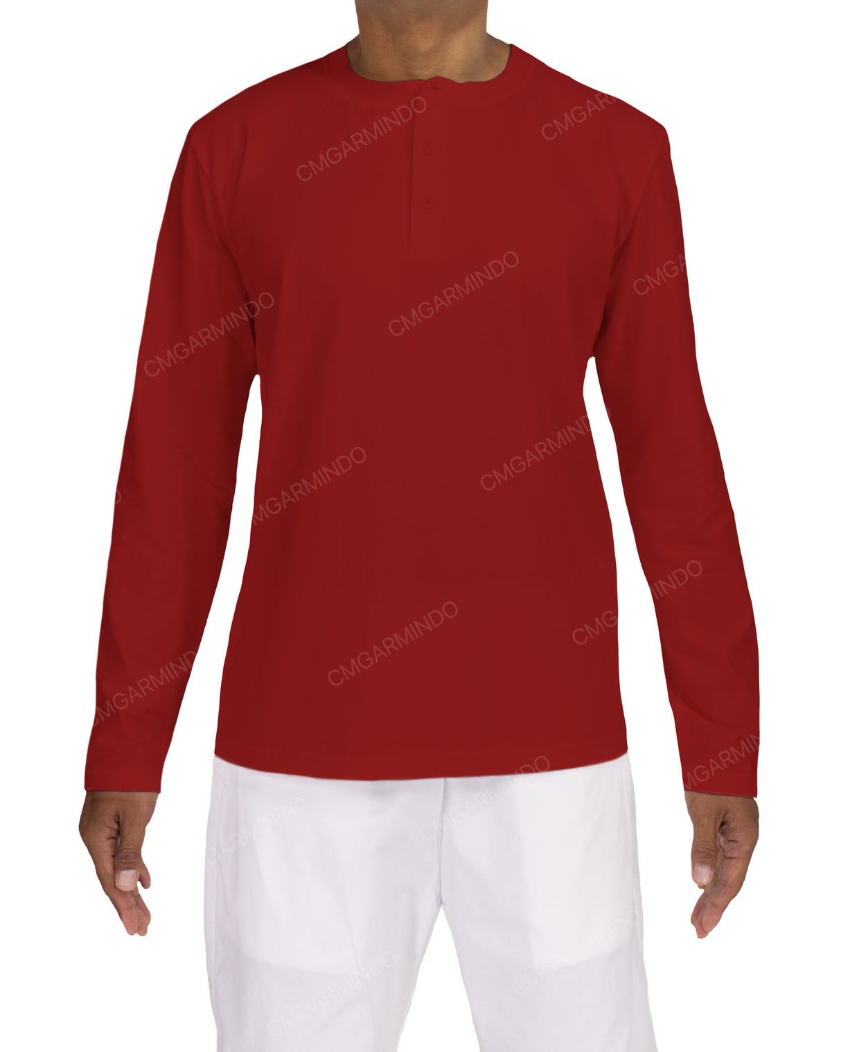 Long Sleeve Henley T-shirt