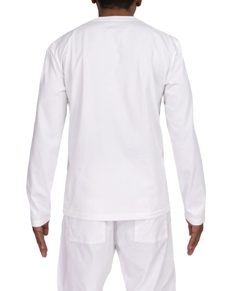 Long Sleeve Henley T-shirt