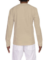 Long Sleeve Henley T-shirt