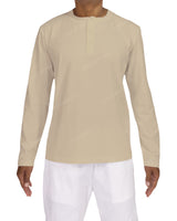 Long Sleeve Henley T-shirt