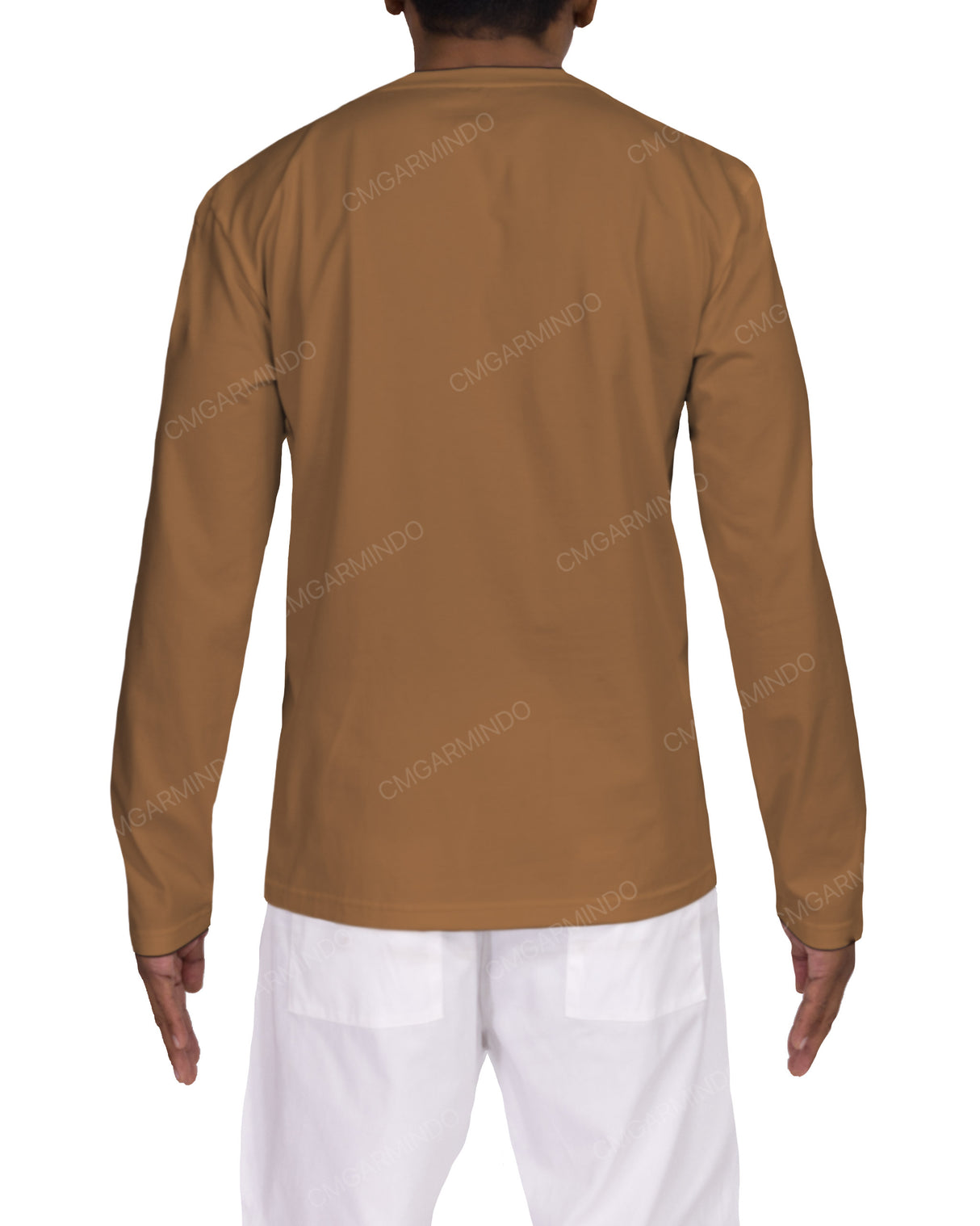 Long Sleeve Henley T-shirt