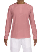 Long Sleeve Henley T-shirt