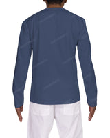 Long Sleeve Henley T-shirt