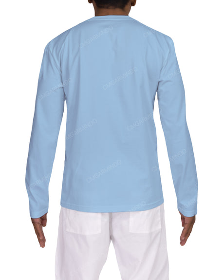 Long Sleeve Henley T-shirt