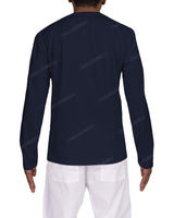 Long Sleeve Henley T-shirt
