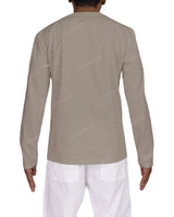Long Sleeve Henley T-shirt