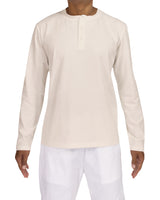 Long Sleeve Henley T-shirt