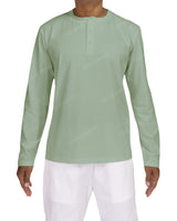 Long Sleeve Henley T-shirt