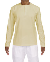 Long Sleeve Henley T-shirt