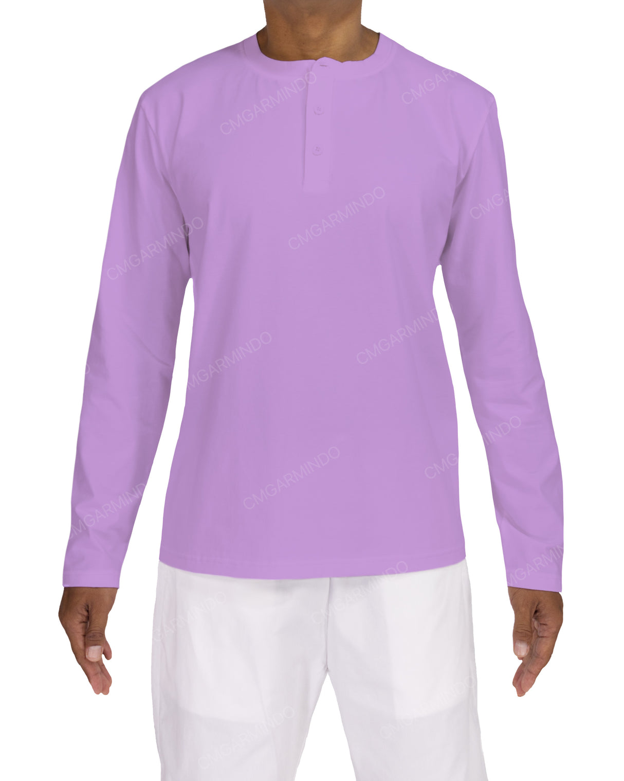 Long Sleeve Henley T-shirt