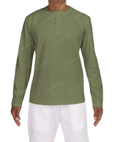 Long Sleeve Henley T-shirt