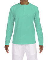 Long Sleeve Henley T-shirt
