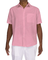 Relaxed Short Sleeve Button Up Shirt