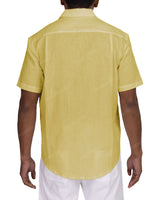 Relaxed Short Sleeve Button Up Shirt