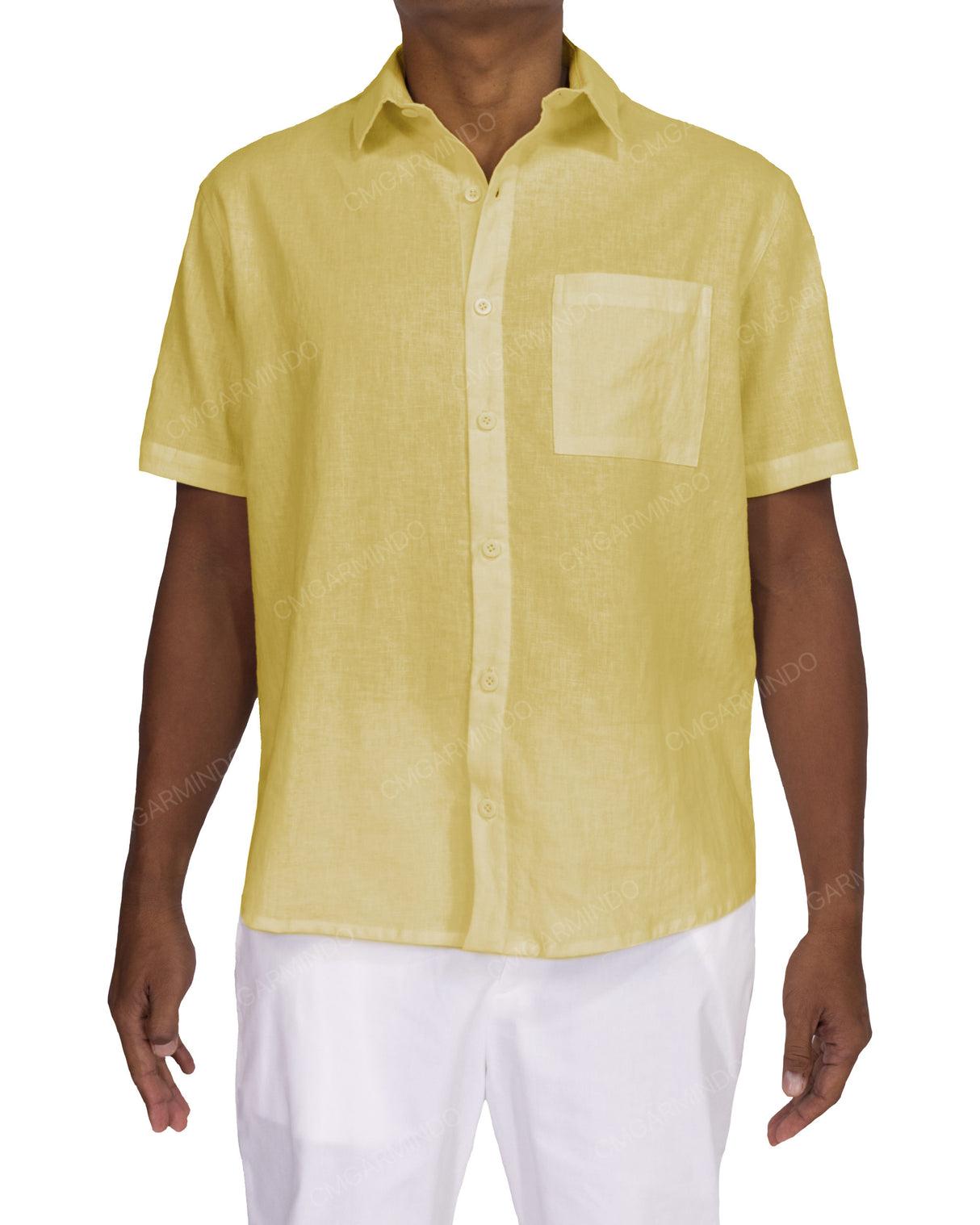Relaxed Short Sleeve Button Up Shirt