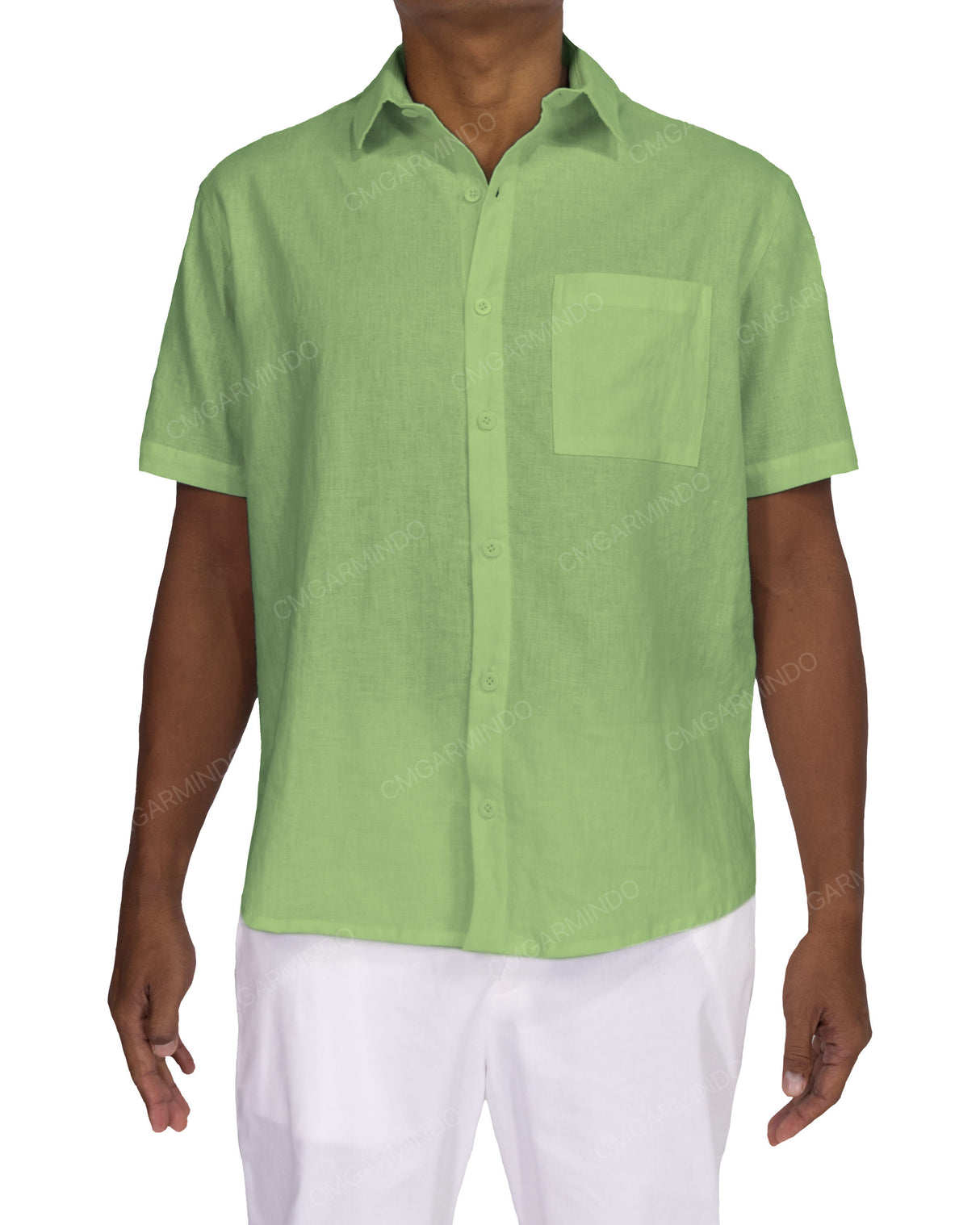 Relaxed Short Sleeve Button Up Shirt
