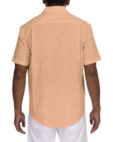 Relaxed Short Sleeve Button Up Shirt