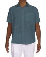 Relaxed Short Sleeve Button Up Shirt