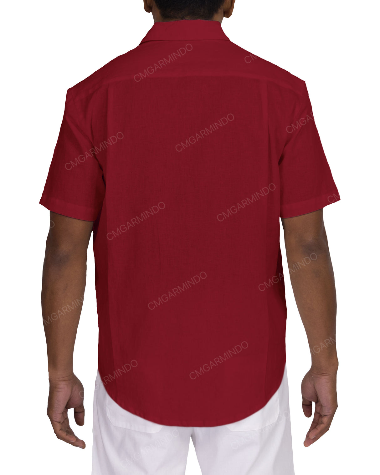 Relaxed Short Sleeve Button Up Shirt