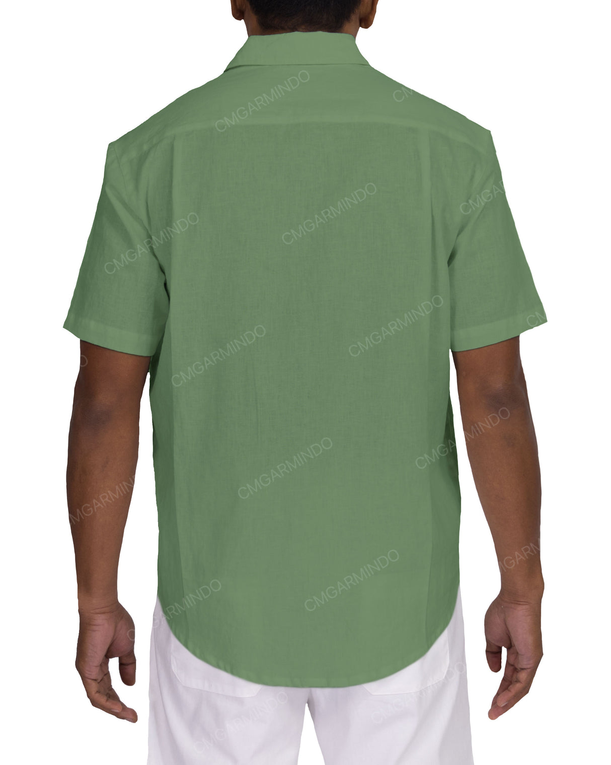 Relaxed Short Sleeve Button Up Shirt