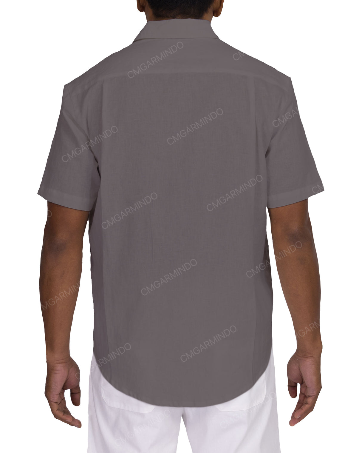 Relaxed Short Sleeve Button Up Shirt