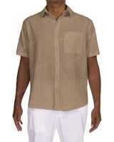 Relaxed Short Sleeve Button Up Shirt