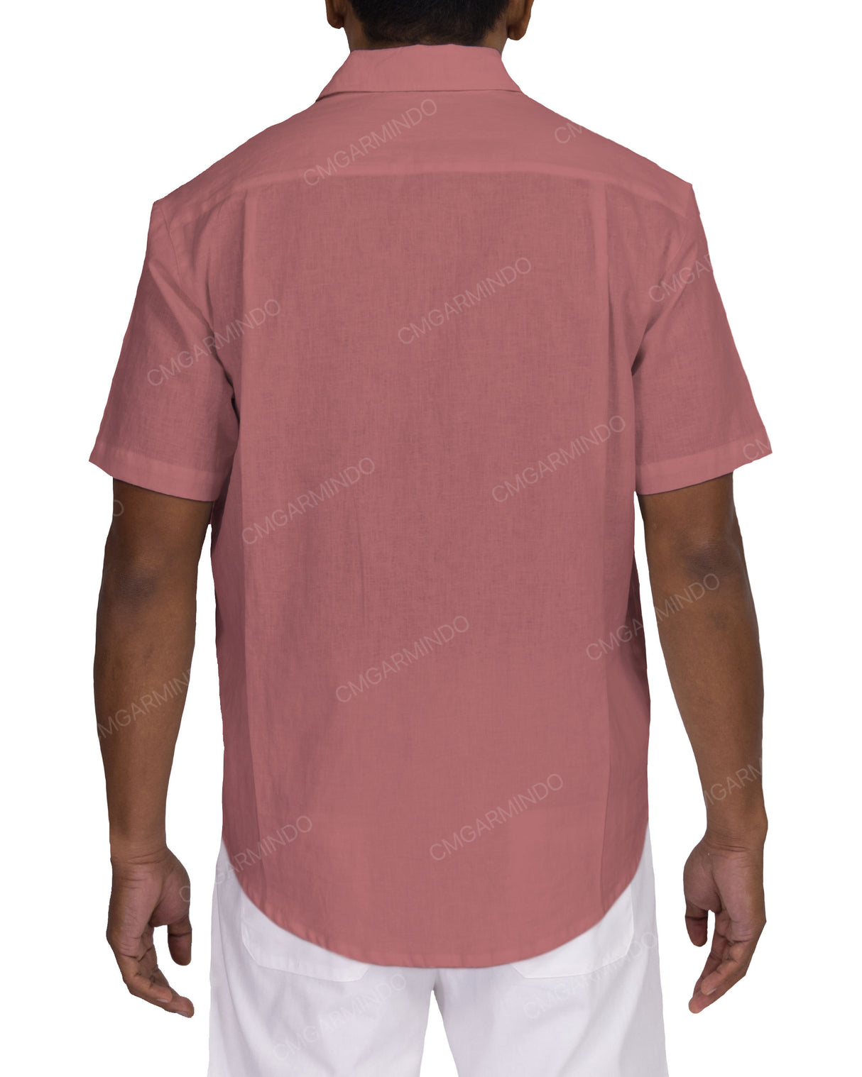 Relaxed Short Sleeve Button Up Shirt