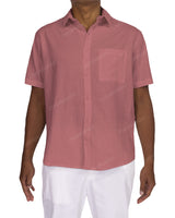 Relaxed Short Sleeve Button Up Shirt
