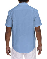 Relaxed Short Sleeve Button Up Shirt