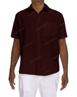 Relaxed Short Sleeve Button Up Shirt