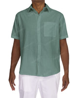 Relaxed Short Sleeve Button Up Shirt