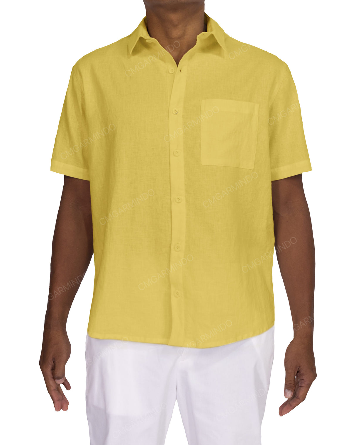 Relaxed Short Sleeve Button Up Shirt