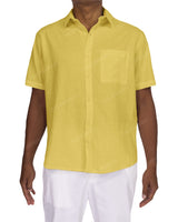 Relaxed Short Sleeve Button Up Shirt