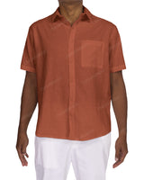 Relaxed Short Sleeve Button Up Shirt