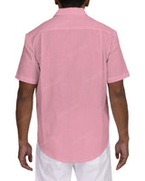Relaxed Short Sleeve Button Up Shirt