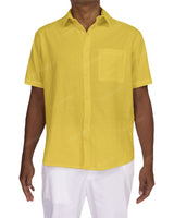 Relaxed Short Sleeve Button Up Shirt