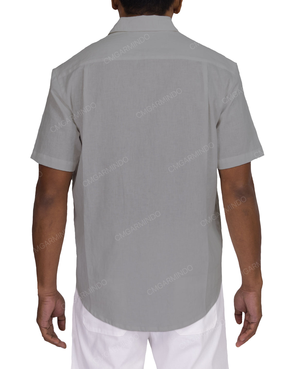 Relaxed Short Sleeve Button Up Shirt