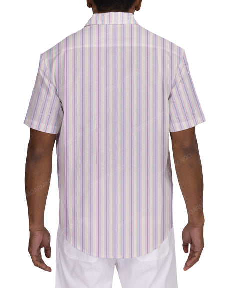 Relaxed Short Sleeve Button Up Shirt
